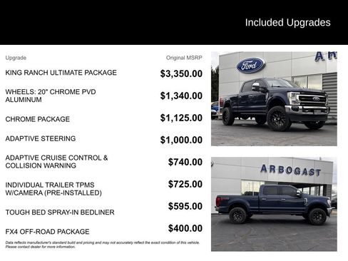 Used 2020 Ford F250 King Ranch w/ King Ranch Ultimate Package image 3