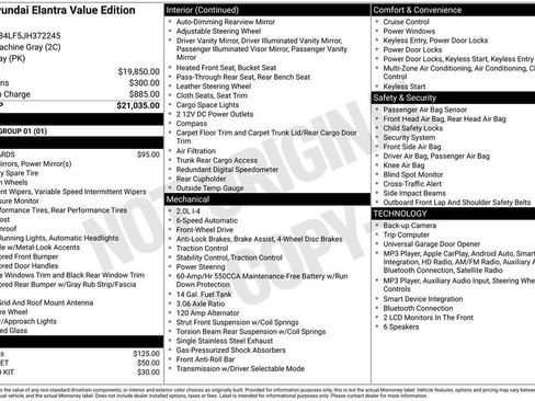 Used 2018 Hyundai Elantra Value Edition FWD image 26