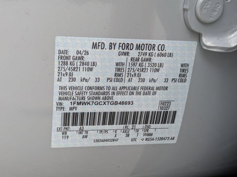 New 2026 Ford Explorer ST RWD image 16