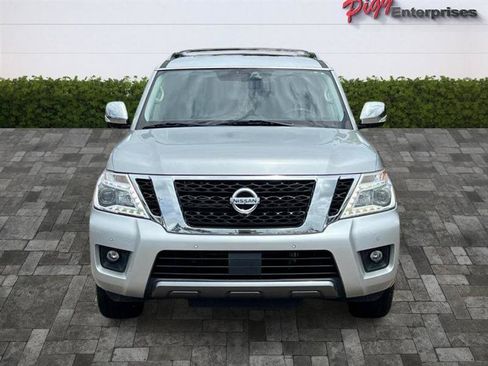 Used 2019 Nissan Armada Platinum w/ Captain's Chairs Package RWD image 6