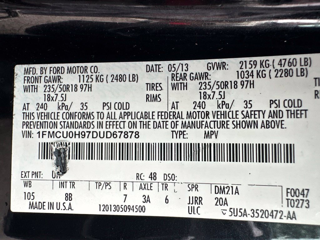 Used 2013 Ford Escape SEL FWD image 19