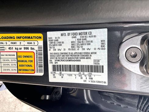Used 2021 Ford Bronco Sport Outer Banks w/ Outer Banks Package AWD/4WD image 30