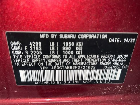 Used 2023 Subaru Impreza 2.0i AWD/4WD image 32