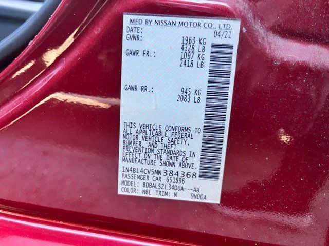 Used 2021 Nissan Altima 2.5 SR FWD image 13