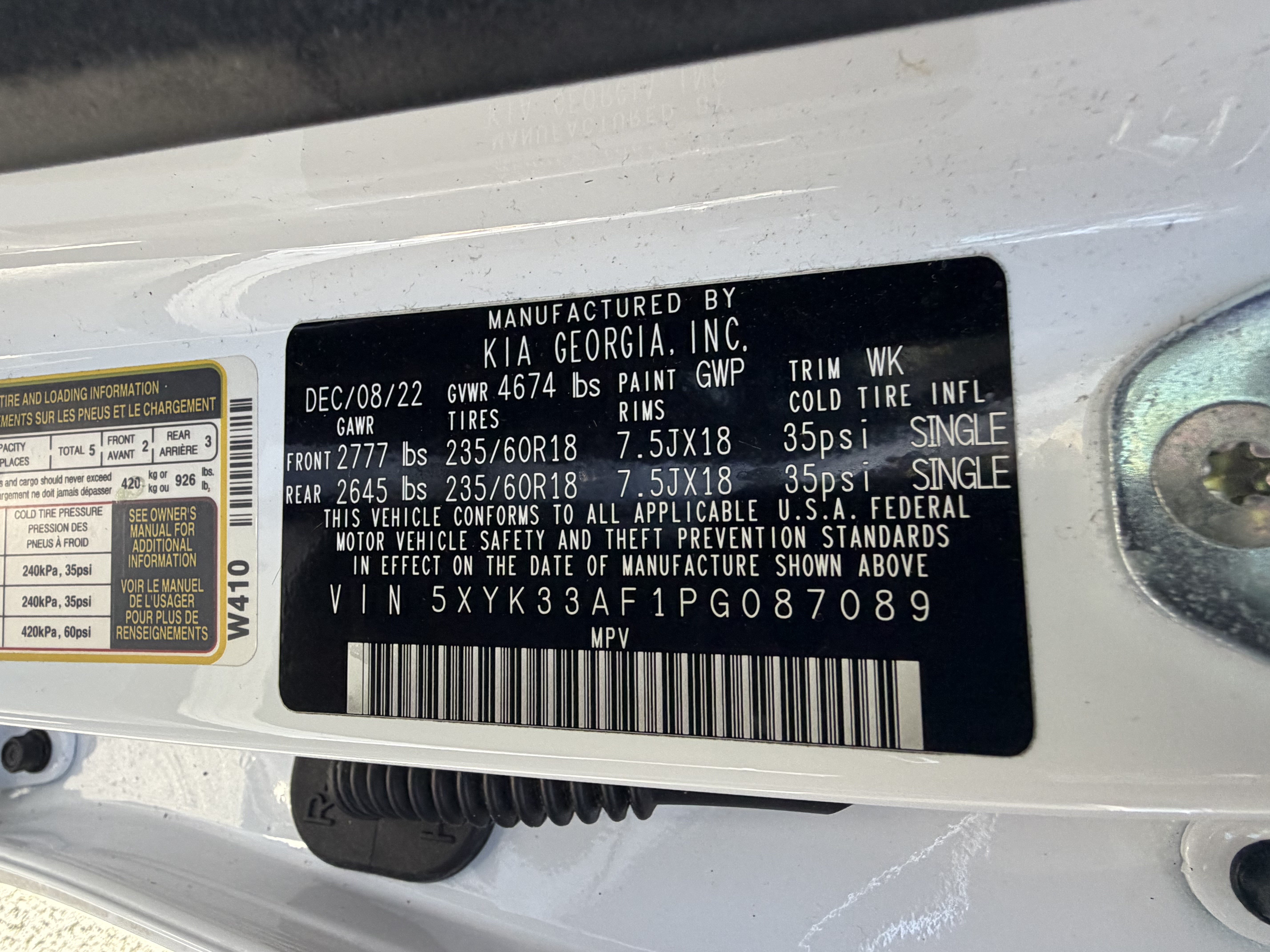 Used 2023 Kia Sportage EX FWD image 47