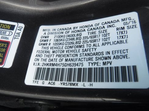 Used 2016 Honda CR-V EX-L image 31