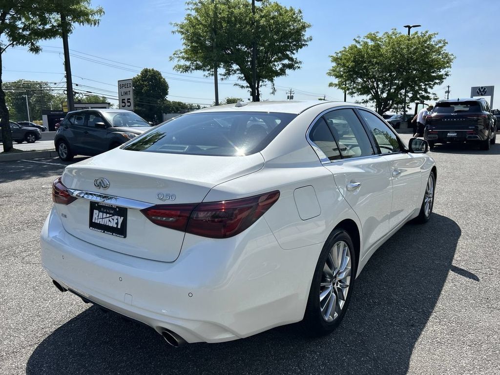 Certified 2023 INFINITI Q50 Luxe AWD/4WD image 8