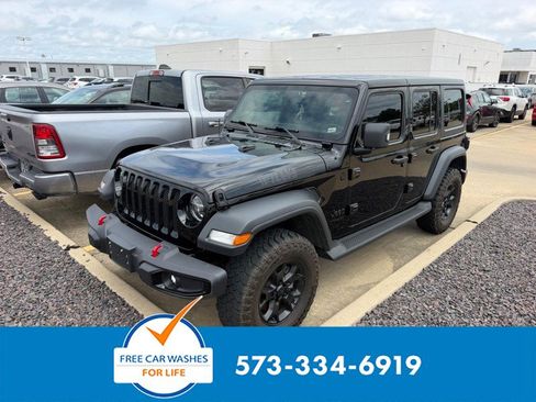 Used 2020 Jeep Wrangler Unlimited Sport AWD/4WD image 1