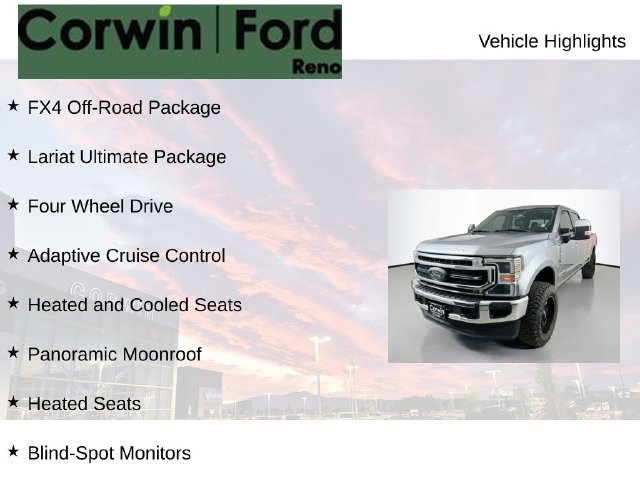 Used 2020 Ford F350 Lariat w/ Lariat Ultimate Package AWD/4WD image 7