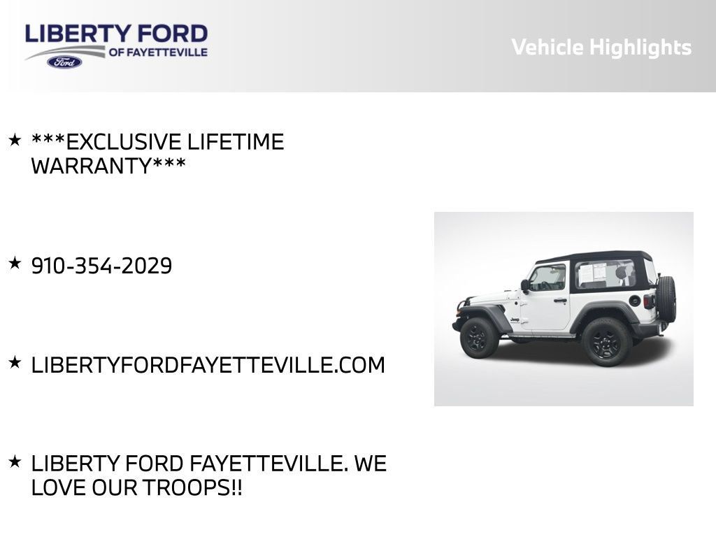 Used 2024 Jeep Wrangler Sport AWD/4WD image 5