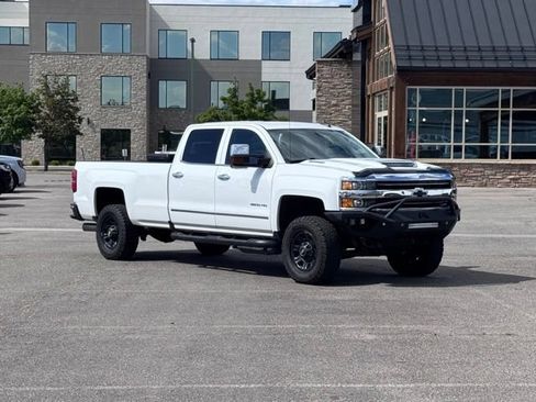 Used 2019 Chevrolet Silverado 3500 LTZ w/ Duramax Plus Package AWD/4WD image 2