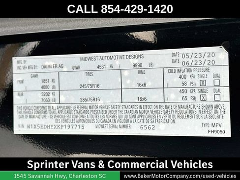 Used 2019 Mercedes-Benz Sprinter 3500 image 36