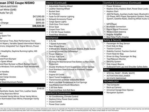 Used 2018 Nissan 370Z NISMO image 2