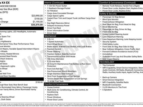 Certified 2025 Kia K4 EX FWD image 7