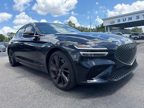 Used 2023 Genesis G70 3.3T w/ Sport Prestige Package RWD image 3