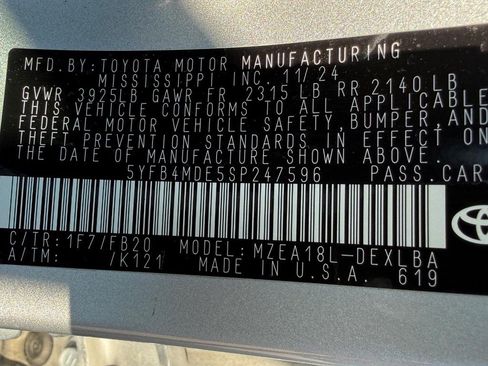 Certified 2025 Toyota Corolla LE FWD image 24
