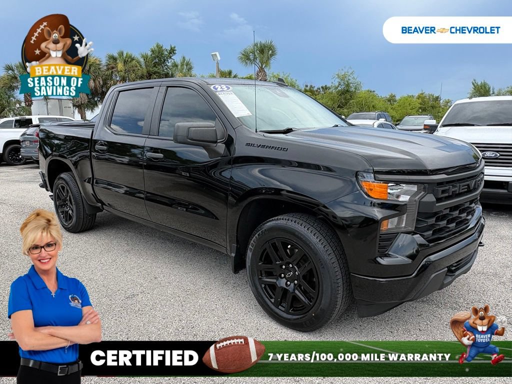 Used 2023 Chevrolet Silverado 1500 Custom w/ Rally Edition RWD image 9