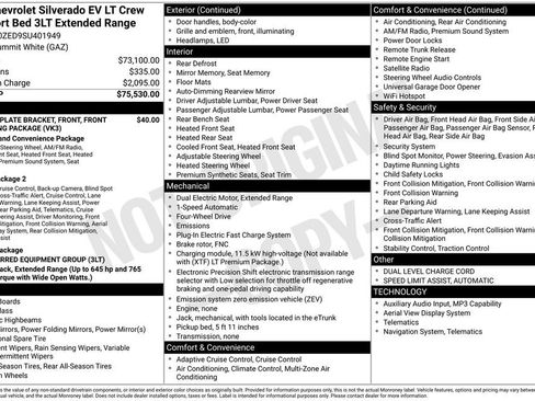 Used 2025 Chevrolet Silverado EV LT AWD/4WD image 6