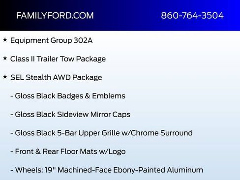 Used 2021 Ford Escape SEL w/ SEL Stealth AWD Package image 3