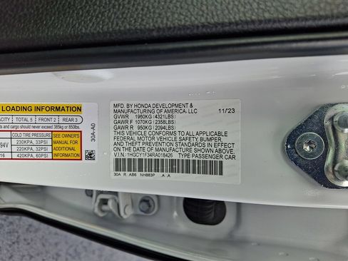 Used 2024 Honda Accord EX image 28