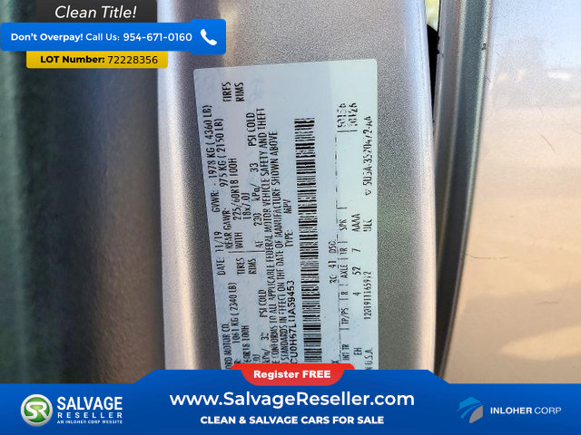 Used 2020 Ford Escape SEL FWD image 16
