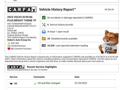 Used 2023 Volvo XC90 B6 Plus w/ Protection Package image 5