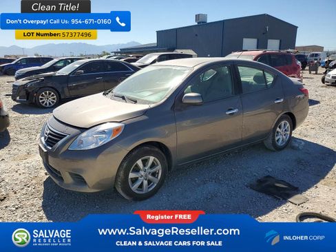 Used 2014 Nissan Versa SV w/ Convenience Package FWD image 1