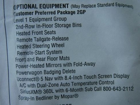 Certified 2022 RAM 2500 Power Wagon w/ Level 1 Equipment Group image 58