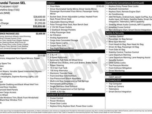 Used 2022 Hyundai Tucson SEL w/ Convenience Package image 9