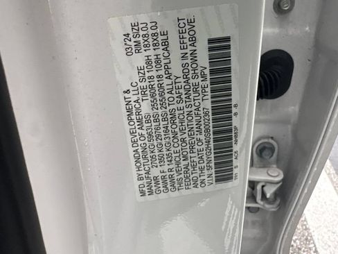 Used 2025 Honda Pilot EX-L image 16
