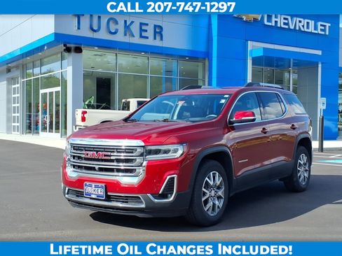 Used 2021 GMC Acadia SLT w/ Technology Package AWD/4WD image 1
