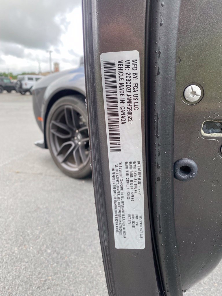Used 2021 Dodge Challenger R/T Scat Pack RWD image 16