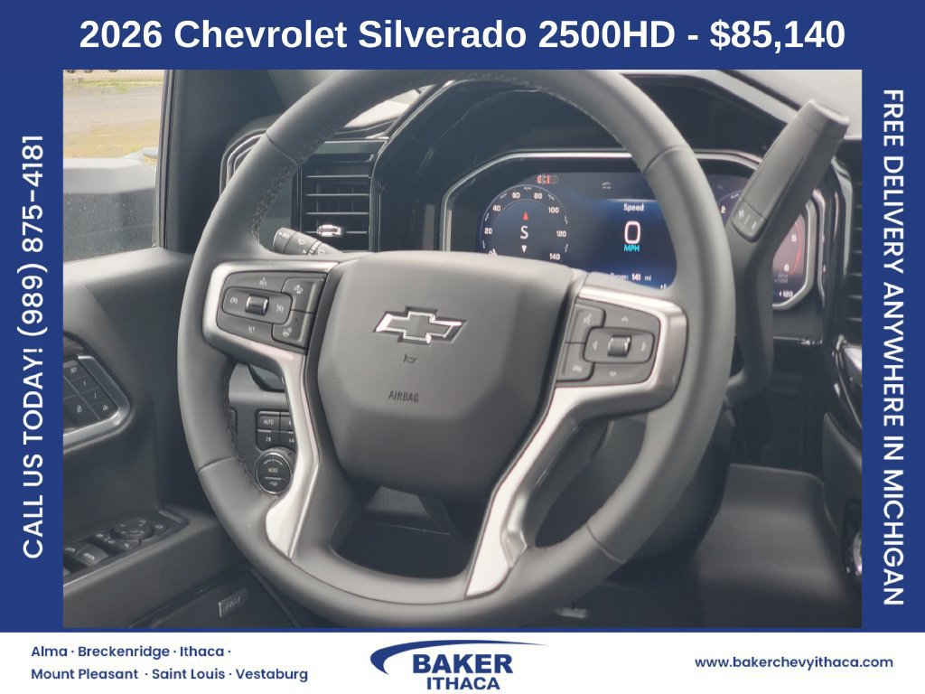 New 2026 Chevrolet Silverado 2500 LTZ w/ Trail Boss Package AWD/4WD image 32
