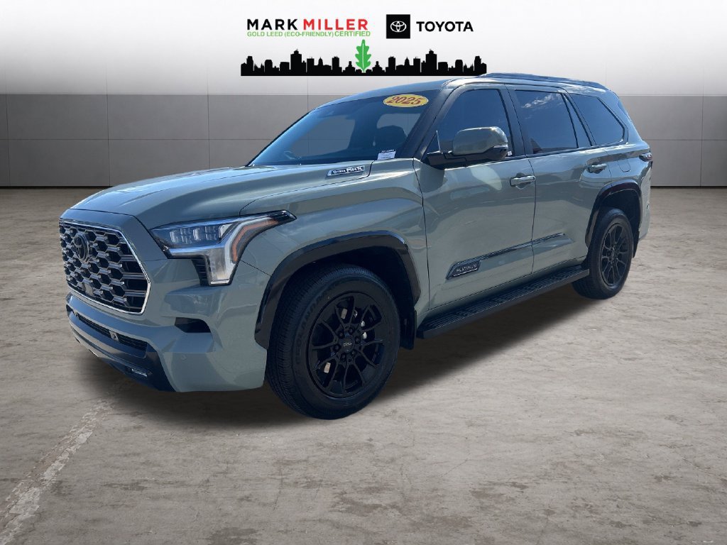 Certified 2025 Toyota Sequoia Platinum AWD/4WD 360° Tour