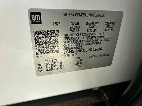 Used 2023 Chevrolet Tahoe LT w/ LT Signature Package AWD/4WD image 48