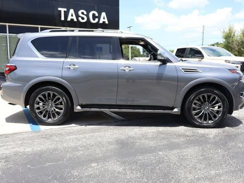 Used 2023 Nissan Armada Platinum w/ Captain's Chairs Package RWD image 8
