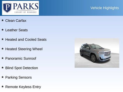 Used 2021 GMC Acadia Denali w/ Denali Ultimate Package AWD/4WD image 4