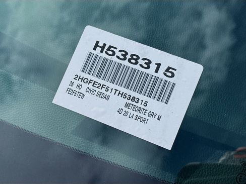 New 2026 Honda Civic Sport image 26