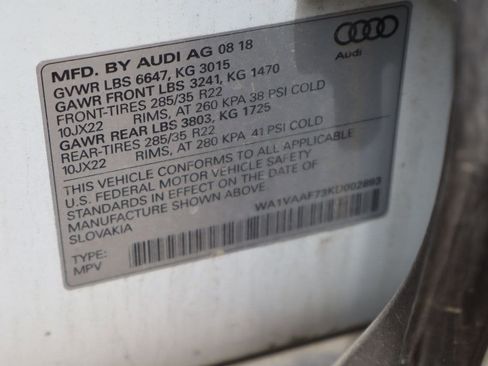 Used 2019 Audi Q7 3.0T Prestige w/ Prestige Package AWD/4WD image 32