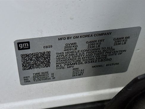 Used 2025 Chevrolet TrailBlazer LT AWD/4WD image 12