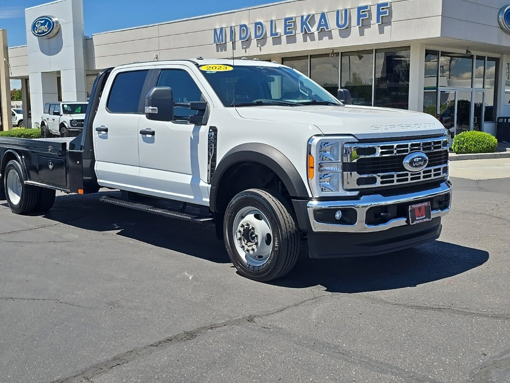 Used 2023 Ford F550 4x4 Crew Cab Super Duty w/ XL Chrome Package image 1