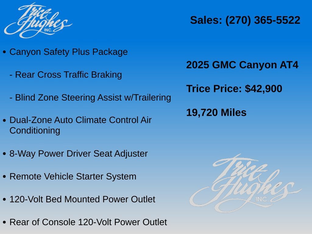 Used 2025 GMC Canyon AT4 AWD/4WD image 26