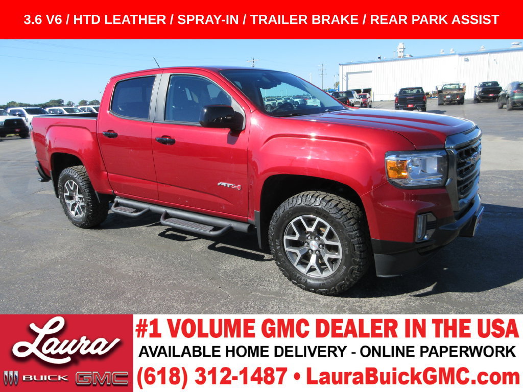 Used 2021 GMC Canyon AT4 w/ Driver Alert Package AWD/4WD image 1
