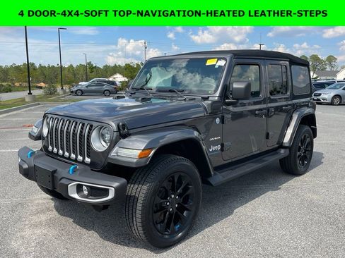 Used 2023 Jeep Wrangler Unlimited Sahara w/ Cold Weather Group AWD/4WD image 1