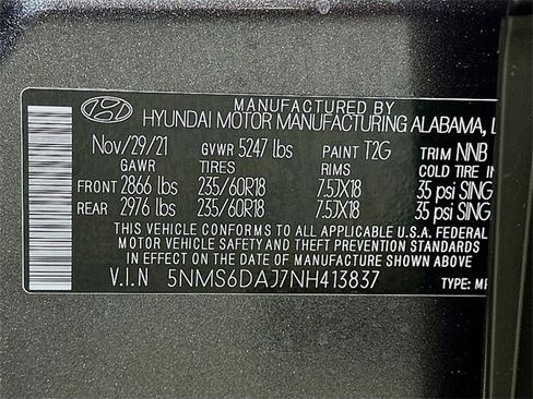 Used 2022 Hyundai Santa Fe XRT w/ Cargo Package image 31