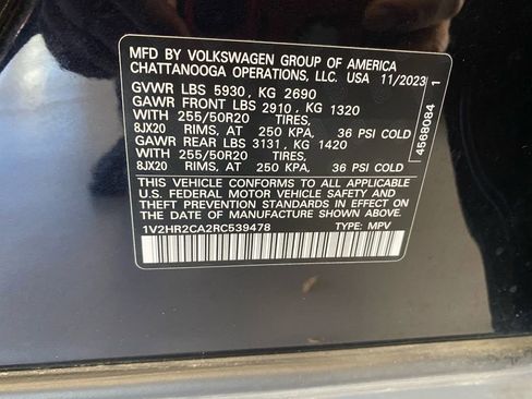 Used 2024 Volkswagen Atlas SE image 20