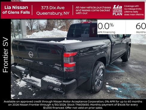 New 2026 Nissan Frontier SV w/ Tow Package image 3