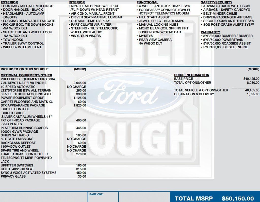 Used 2020 Ford F250 XL w/ STX Appearance Package AWD/4WD image 2