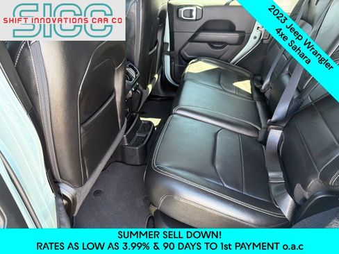 Used 2023 Jeep Wrangler Unlimited Sahara w/ Cold Weather Group AWD/4WD image 25