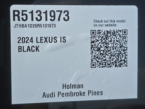 Used 2024 Lexus IS 300 F Sport w/ Accessory Package 2 RWD image 32